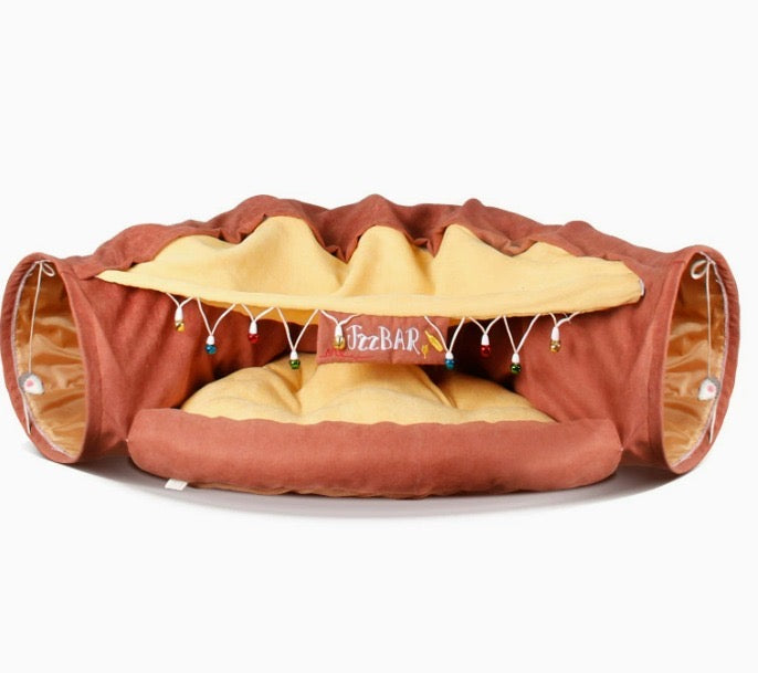 Hamac Tunnel Suspendu pour Chat – Jeu & Détente