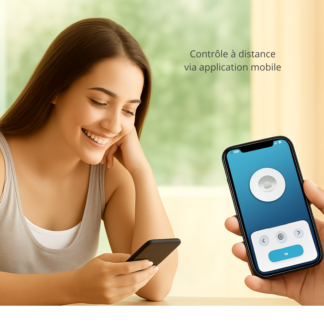 Distributeur automatique Wi-Fi avec caméra – Repas programmés et vision en direct pour chat et petit chien